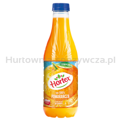 Hortex Sok 100% Pomarańcza Butelka Apet 1 L