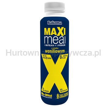 Bakoma Maxi Meal o smaku waniliowym 500g
