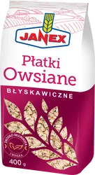 Janex Płatki Owsiane Błyskawiczne 400g