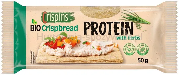 Pieczywo Chrupkie Protein Z Ziołami Bezgl. Bio 50 G