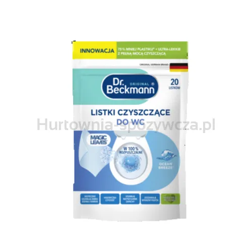 Dr.Beckmann Listki do WC Ocean Breeze 20 szt.
