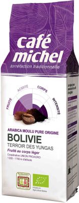 Kawa Mielona Arabica 100 % Boliwia Fair Trade Bio 250 G - Cafe Michel [BIO]