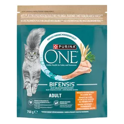 Purina One Adult bogata w kurczaka i pełne ziarna 750 g