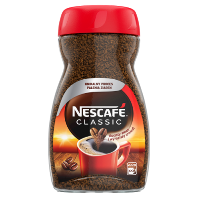 Nescafe Classic Kawa Rozpuszczalna 200G