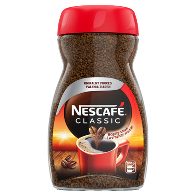 Nescafe Classic Kawa Rozpuszczalna 200G