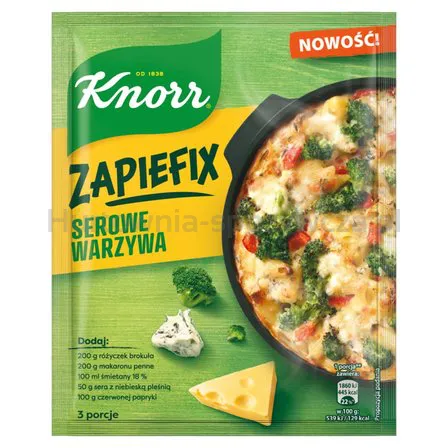 Knor Fix Zapiefix Serowe Warzywa 40 G