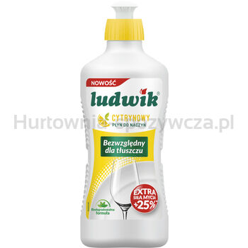 Ludwik Płyn Do Mycia Naczyń 450G - Cytrynowy