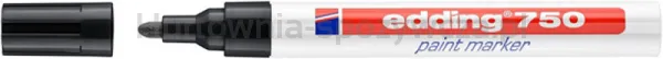 Edding Marker olejowy e-750 2-4 mm, czarny 