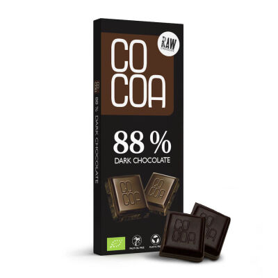 Czekolada Gorzka 88 % Bio 40 G - Cocoa [BIO]