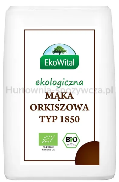 Mąka Orkiszowa Typ 1850  Bio 1 Kg