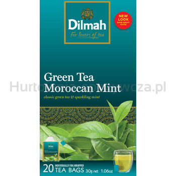 Dilmah Herbata Green Tea Mint 20X1,5 G