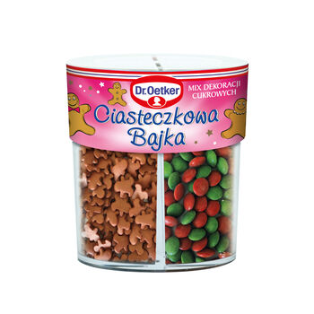 Dr.Oetker Ciasteczkowa Bajka Mix Dekoracji Cukrowych 76 G