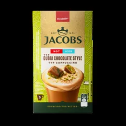 Jacobs Dubai Chocolate Style Cappucino rozpuszczalny napój kawowy 8x15g