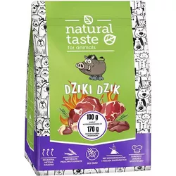 Dolina Noteci Natural Taste Suszona Karma dla Psa Dziki Dzik 1kg