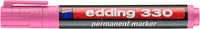 Edding Marker permanentny e-330 1-5mm, różowy  - 2