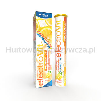 ElectroVit Probiotics - smak cytrynowy Activlab Pharma (tuba/20 tabletek)