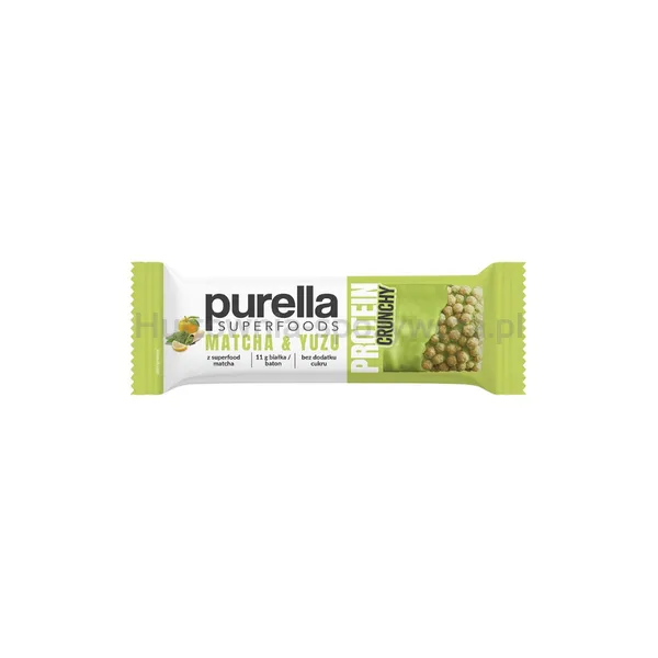 Purella Superfoods Baton Protein Crunchy Matcha &Amp; Yuzu 45 G