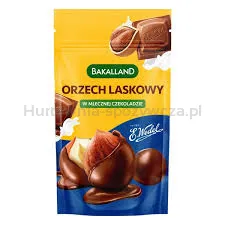 Bakalland Orzech Laskowy W Mlecznej Czekoladzie Wedel 72G