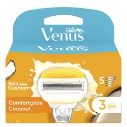Venus Comfortglide Coconut plus Olay Wkłady do maszynki x3