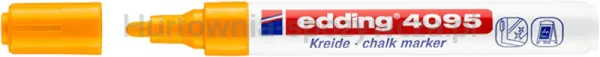 Edding Marker kredowy e-4095 2-3 mm, pomarańczowy neonowy 