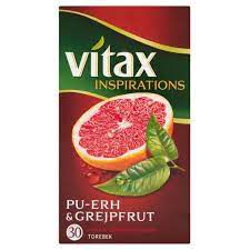 Vitax Inspiracje Pu-Erh %Grejfrut 30 Torebek(data przydatności 31.10.2023)