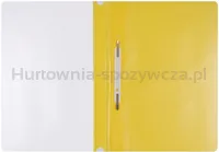 Skoroszyt Office Products, Pp, A4, Miękki, 100/170Mikr., Żółty - 2