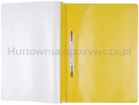 Skoroszyt OFFICE PRODUCTS, PP, A4, miękki, 100/170mikr., wpinany, żółty - 2