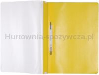 Office Products Skoroszyt, PP, A4, miękki, 100/170mikr., wpinany, żółty  - 2