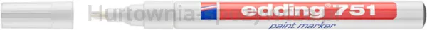 Edding Marker olejowy e-751 1-2mm, biały 