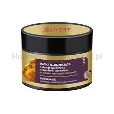 Jantar Maska Ujarzmiająca Z Esencją Bursztynową, Peptydami, Ceramidami I Olejem Makadamia, 200 Ml