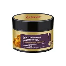 Jantar Maska Ujarzmiająca Z Esencją Bursztynową, Peptydami, Ceramidami I Olejem Makadamia, 200 Ml