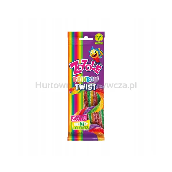 Żelki Zozole Rainbow Twist 75G Mieszko
