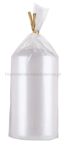 Donau HOME Świeca słupek Standard Lakier, 60x115mm, biały perła