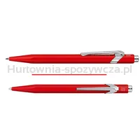 Długopis CARAN D'ACHE 849 Classic Line, M, czerwony z czerwonym wkładem - 4