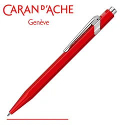 Długopis Caran D'Ache 849 Classic Line, M, Czerwony Z Czerwonym Wkładem