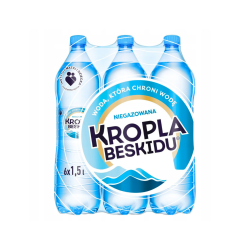 Woda Kropla Beskidu niegazowana 1,5l