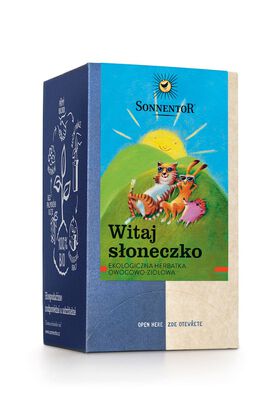 Sonnento  Herbatka Ziołowo - Owocowa Witaj Słoneczko (Hello Sunshine) Bio (18 X 2,5 G) 45 G - Sonnentor [BIO]