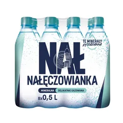 Nałęczowianka Naturalna woda mineralna delikatnie gazowana 0,5 l