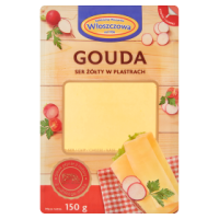 Włoszczowa Ser Plastry O/Z Gouda 150G 