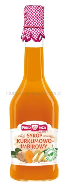 Syrop Kurkumowo-Imbirowy 500 Ml