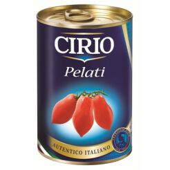 Cirio Pelati Pomidory Bez Skóry 400 G