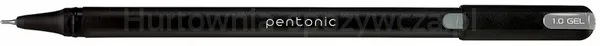 Długopis żelowy LINC Pentonic, śr. kulki 1mm, srebrny