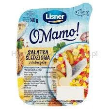 Lisner O Mamo! Sałatka Śledziowa Z Kukurydzą 140 G