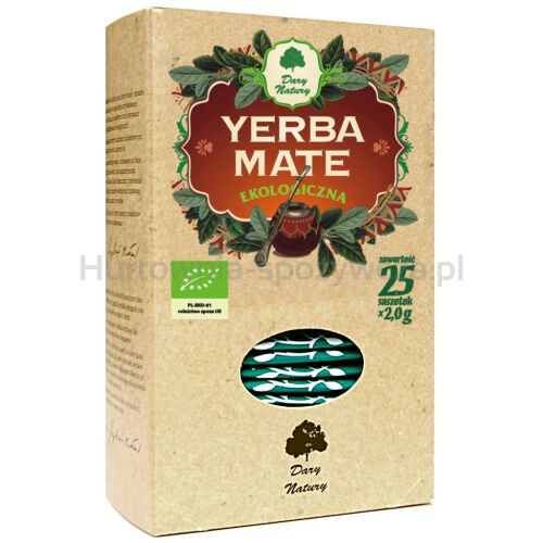 Yerba Mate Bio (25 X 2 G) 50 G - Dary Natury [BIO]