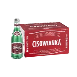 Cisowianka Woda Mineralna Silnie Gazowana Szkło 300Ml