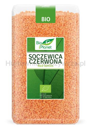 Soczewica Czerwona Bio 1 Kg - Bio Planet [BIO]