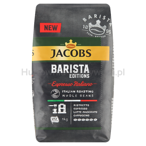 Jacobs Kawa Ziarnista Barista Edition Espresso Italiano 1 Kg