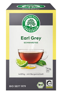 Lebensbaum Herbata Czarna Earl Grey Ekspresowa Bio (20 X 2 G) 40 G [BIO]