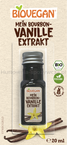 Ekstrakt Z Wanilii Bourbon Bezglutenowy Bio 20 Ml - Biovegan [BIO]