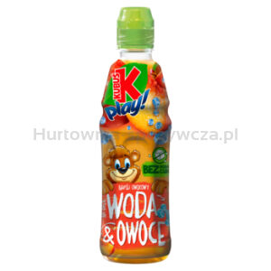 Kubuś Play! Napój Owocowy Woda I Owoce Jabłko Brzoskwinia 400 Ml